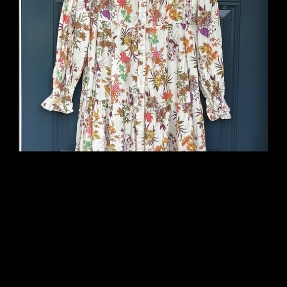 Fore Briar Floral Midi Dress NWT - Picture 2 of 16